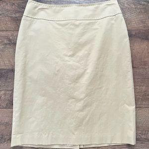 BROOKS BROTHERS | Khaki Pencil skirt